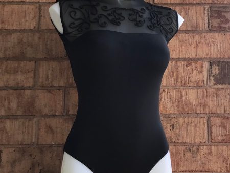 Ballet Rosa - Lesly Sweetheart Neckline Open Back Leotard - Adult (1112MFA) - Noir Online Hot Sale