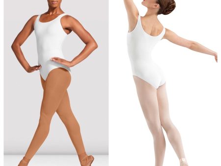 Bloch - Basic Tank Leotard - Adult (L5405) - White FINAL SALE Discount