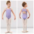 *Bloch - Flower Vine Embroidery Tank Leotard - Child (CL4635) - Lilac Fashion