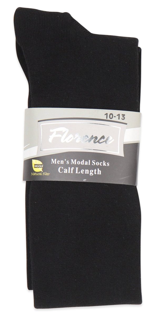 Florence Modal Mens Calf Length Dress Sock Style: 218 Online Sale