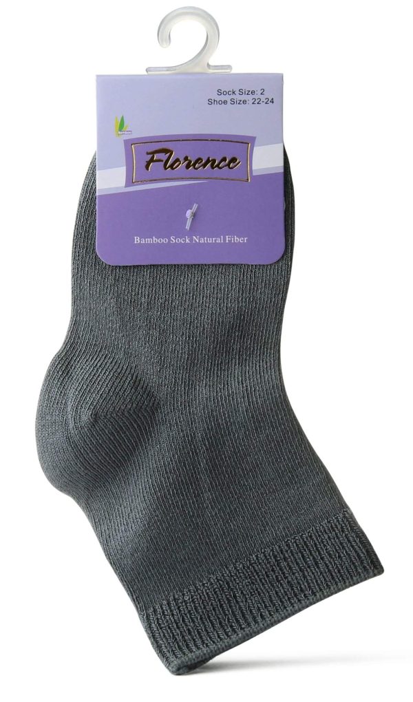 Florence Natural Fiber Bamboo Sock For Shoe Sizes: 28-30. Style: 179 For Sale