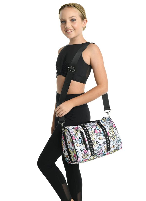 Danz N Motion - Stars and Flowers Duffel (B23503) - Multi Colored (GSO) Online Hot Sale