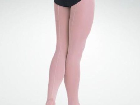 Body Wrappers - TotalSTRETCH Covertible Tights with Backseam - Child Adult (C45 A45) - Theatrical Pink on Sale