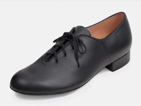 Bloch - Mens Leather Jazz Oxford Character Shoes - Mens (S0300MS) - Black Fashion