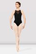 *Bloch - Tween Sora Mesh Cross Back Embroidered Leotard - Tween (TWL2327) - Black (GSO) Online now