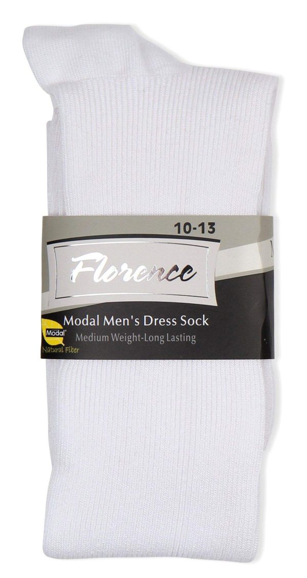 Florence Modal Mens Long Dress Sock Medium Weight Style: 235 Supply