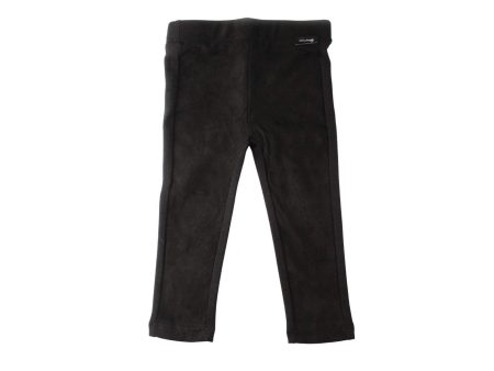 Butterfly Cotton-Suede Infant legging Black For Sale