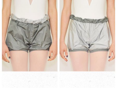 Bullet Pointe - Parachute Shorts - Child Adult (BP 13501) - Dark Gray Light Gray Fashion