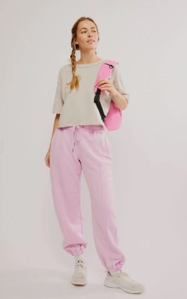 Free People Movement - Sprint to the Finish Pants - Adult (OB1653600-6148) - Powder Pink Online