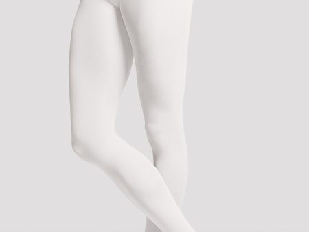 Bloch - Contoursoft Footed Tight - Child Adult (T0981G T0981L) - White Discount