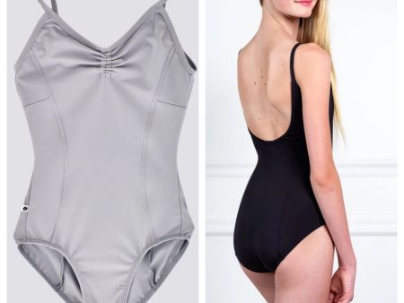 *AK Dancewear - Aly in Core Leotard - Child Adult (2305-SGY) - Soft Grey For Cheap