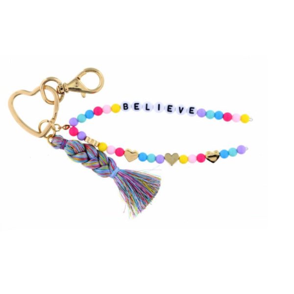 Jane Marie - Beaded Key Ring - Multicolor Fashion