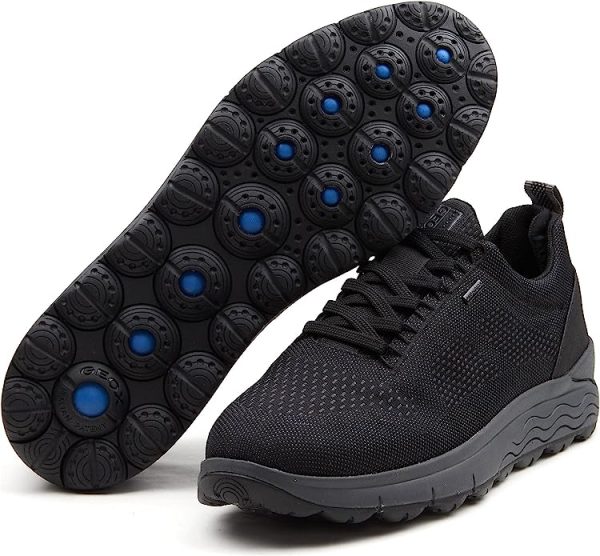 Geox SPHERICA Men s Black Shoe Sneakers Amphibiox Online