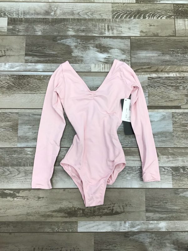 So Danca - Ruth Long Sleeve Leotard with Pinch Front and Low Back - Child (SL118) - Light Pink (GSO) Fashion