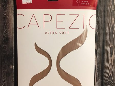 Capezio - Self Knit Waist Stirrup Tights (1961X, 1961C, 1961) - Caramel Supply