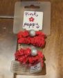 Pink Poppy - Polka Dot and Solid Hair Scrunchies - Red Online