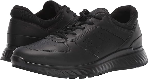 ECCO Exostride M Low Mens Black Trainers Discount