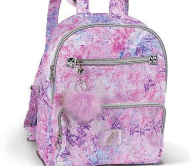 Danz N Motion - Groovy Burst Backpack (B24511) - Pink Tie Dye For Discount