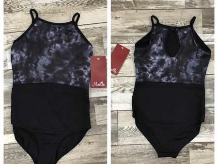 *Mirella - Watercolor Halter Leotard - Child (M1083C) - Black Sale