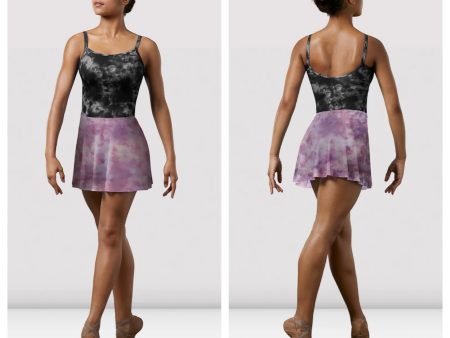 Mirella - Watercolor Pull On Skirt - Adult(MS161) - Violet Frost Online Hot Sale