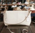 Coach Women s Embossed Horse And Carriage Charley Crossbody In Pebble Leather Chalk F33521 Online Hot Sale