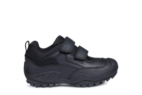 Geox Savage B.B. Boy s Black Shoe Online Hot Sale