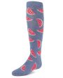 MeMoi Fruity Fun Girls Watermelon Knee-High Socks Style: MKF-7028 Discount