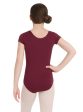 Capezio - Basic Short Sleeve Leotard - Child (TB132C) - Maroon Online now