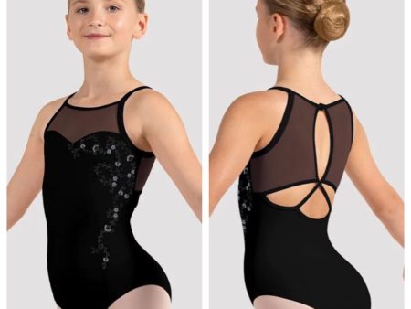 *Bloch - Laryisa Halterneck Leotard - Child (CL4237) - Black Discount