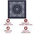 Rothco Trainmen Paisley Bandana – Extra-Large - 27” X 27  Navy Blue 4349 NBLU Online Sale