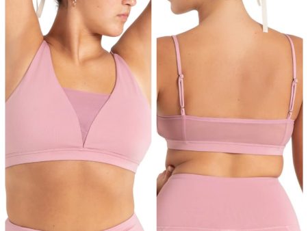 Capezio - Wildflower Iris Mesh Bra Top - Adult (12090W) - Lilas Online Sale