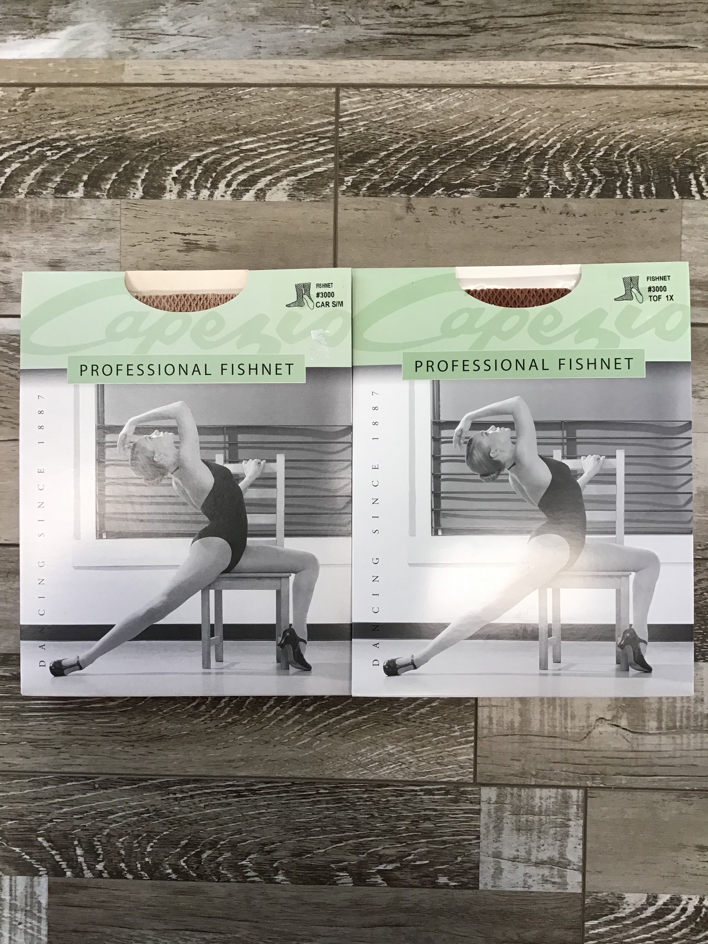 Capezio - Professional Seamless Fishnet Tights (3000) - Caramel Toffee on Sale