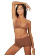 Capezio - Deep Neck Clear Back Bra - Girls (3777T) - Mocha Cheap