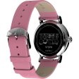 Timex Standard x Peanuts Valentine s 40mm Leather Strap Watch Pink TW2W88900VQ Sale