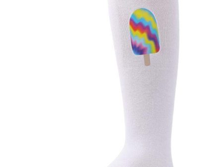 MeMoi Tie-Dye Popsicle Knee-High Socks Style: MKF-7047 For Discount