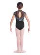 *Mirella - Mock Neck Cap Sleeve Leotard - Child (M1543C) - Black Supply