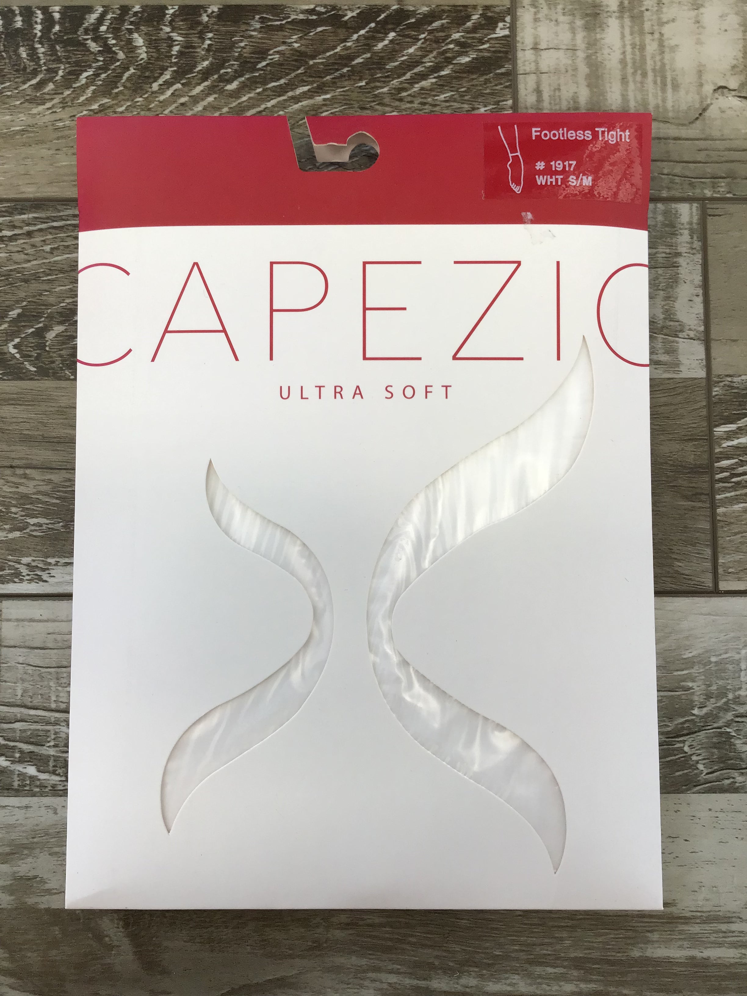 Capezio - Self Knit Waistband Footless Tights (1917C 1917X 1917) - White Online