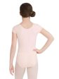 Capezio - Basic Short Sleeve Leotard - Child (TB132C) - Ballet Pink Sale