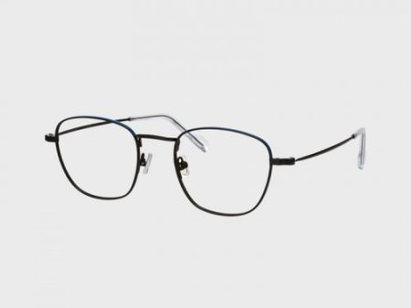 Deumeu& One Way 05 COL. 4 Eyeglasses Black 2017000053 BLK Discount