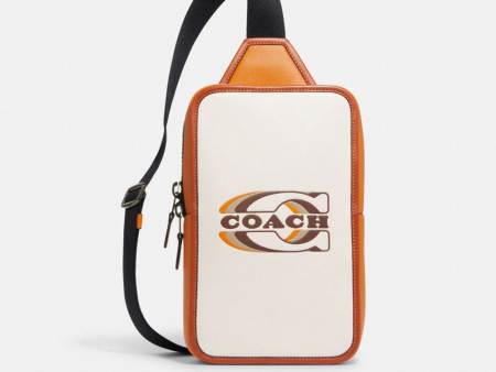 Coach Sullivan Pack With Coach Stamp QB Chalk Sunset Multi CE529 QBV1T Online now