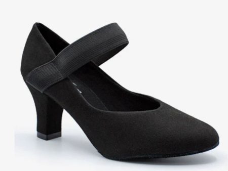 So Danca - Randy 2.5  Heel Suede Practice Ballroom Shoe - Adult (BL188) - Black on Sale