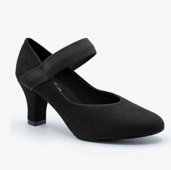 So Danca - Randy 2.5  Heel Suede Practice Ballroom Shoe - Adult (BL188) - Black on Sale