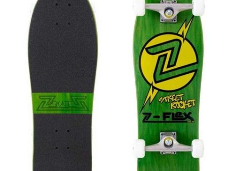 Z-Flex Street Rocket Skateboard Green A001 GRN Fashion