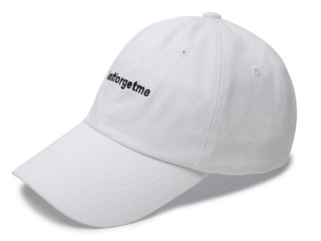 Don t Forget Me Big Size Ball Cap White P00000LQ WHT Discount