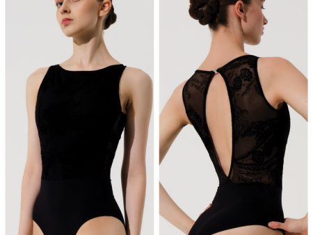 Nikolay - Oda Tank Style Leotard - Adult (DA2087MPN) - Black - Final Sale Online Hot Sale