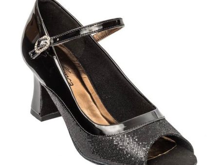 So Danca - Rava 2.5” Heel Ballroom Shoe - Adult (BL194) - Black For Discount