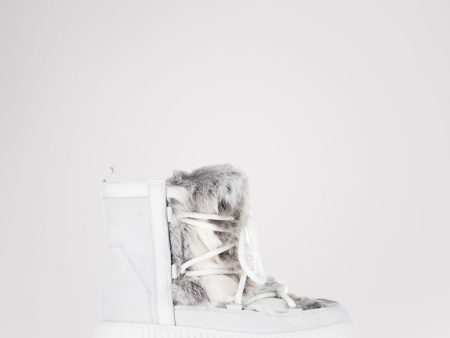 Anet Zip Women s Suede and Fur Boot Online now