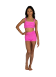 XO Dance Co - Sassy Scrunch Short - Child (24006) - Pink Pop Hot on Sale