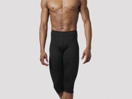 Bloch - Mens Knee Length Rehearsal Tights - Adult (MP003) - Black (GSO) Online