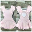 So Danca - Children s Christabel Cap Sleeve Leotard Dress - Child (SL122) - Light Pink Sale